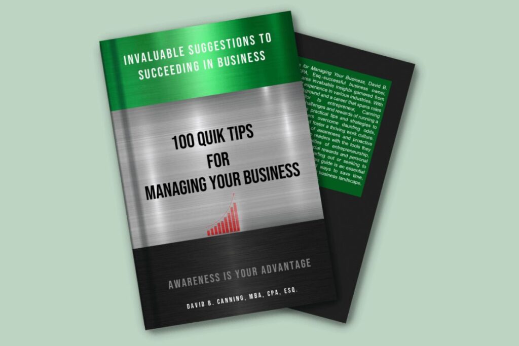 100 QUIK TIPS FOR MANAGING YOUR BUSINESS